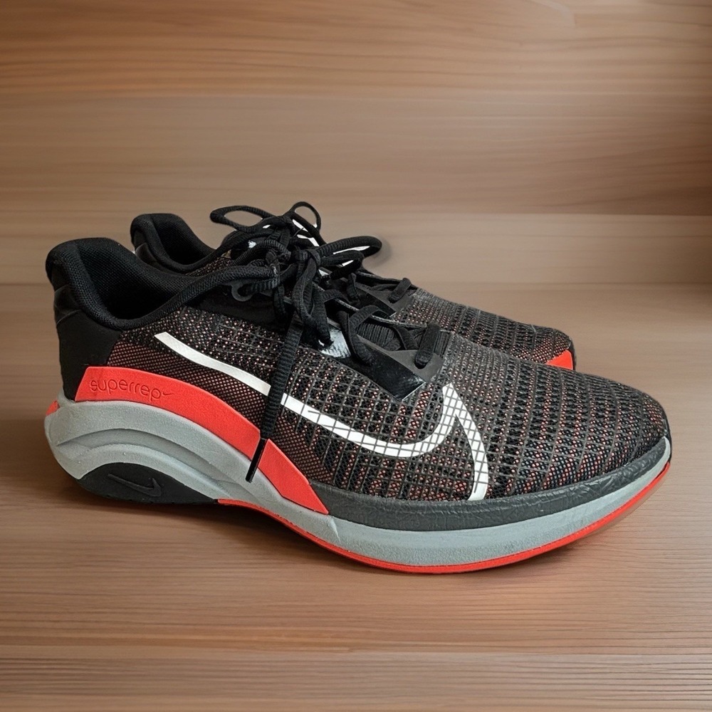 Nike Sneakers ZoomX SuperRep Surge Black Bright Crimson Men's 10.5 CU7627-016‎